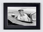 Steve McQueen With His Jaguar XKSS - Fine Art Photography -, Nieuw