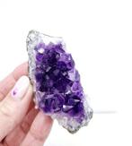 Amethist stukje uit Uruguay, Verzamelen, Mineralen en Fossielen