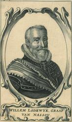 Portrait of William Louis, Count of Nassau-Dillenburg, Antiek en Kunst, Kunst | Etsen en Gravures