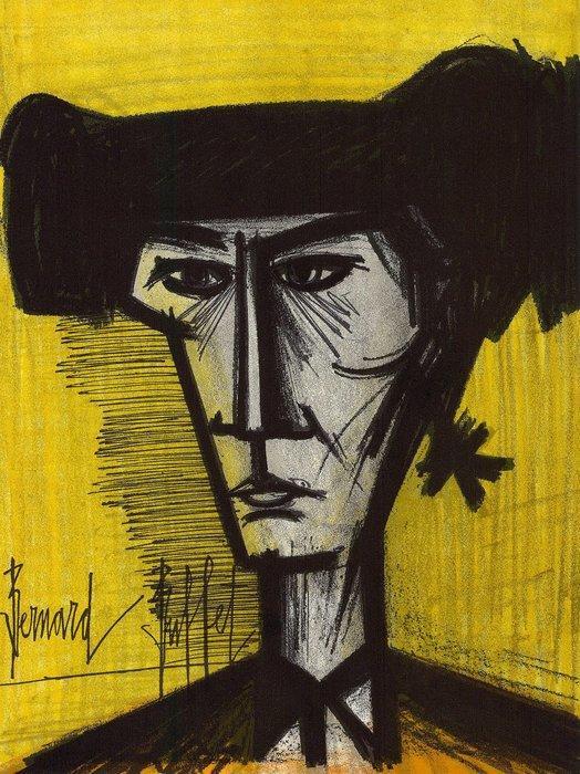 Bernard Buffet (1928-1999) - Le Torero au fond jaune, Antiek en Kunst, Antiek | Overige Antiek