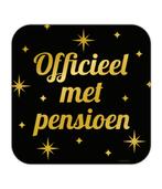 Pensioen Deurbord 50cm, Hobby en Vrije tijd, Feestartikelen, Verzenden, Nieuw