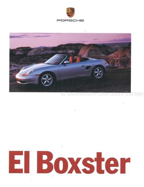 1997 PORSCHE BOXSTER BROCHURE SPAANS, Boeken, Auto's | Folders en Tijdschriften, Porsche