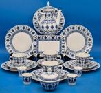 Koffieservies - Bavaria Germany – Blau-weißes Kaffeeservice, Antiek en Kunst