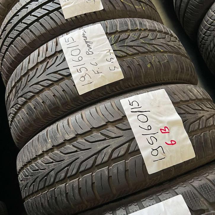 2 x Fulda Carat Progresso 195-60-15 Zomerbanden 5,5mm, Auto-onderdelen, Banden en Velgen, 15 inch, Zomerbanden, 195 mm, Personenwagen