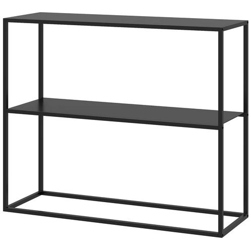 TRUUSK Console Tafel Gang Tafel Bijzettafel Van Staal Met 2, Huis en Inrichting, Tafels | Bijzettafels, Nieuw, Verzenden