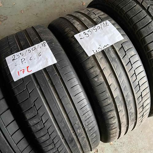 2 x Continental PremiumContact 6 235-50-18 Zomerbanden 4,5mm, Auto-onderdelen, Banden en Velgen, 18 inch, Zomerbanden, 235 mm