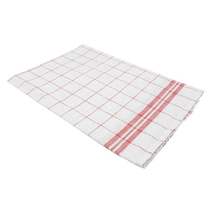 GGM Gastro | (12 stuks) Glasdoek van linnen & Katoen - |, Huis en Inrichting, Keuken | Servies, Effen, Nieuw, Verzenden