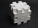 Hans Meeuwsen - sculptuur, 2025 - 65 witte kubus uit de