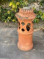 terminale di Camino in terracotta o ornamento - Openhaard, Antiek en Kunst