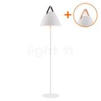 Design for the People Strap Vloerlamp, wit (Staande lampen), Huis en Inrichting, Lampen | Vloerlampen, Verzenden, Nieuw