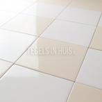 Wandtegels glans crema hueso 15x15 wandtegel, Nieuw, Ophalen of Verzenden, 10 m² of meer, Wandtegels