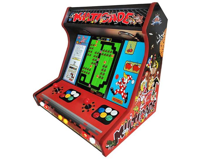 24 Multicade Red Premium WBE Arcade Bartop met Multi Pl..., Spelcomputers en Games, Spelcomputers | Overige