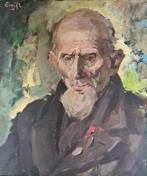 Emile Lecomte (1866-1938) - Zelfportret, Antiek en Kunst, Kunst | Schilderijen | Klassiek