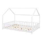 [en.casa] Kinderbed Sisimiut met uitvalbeveiliging 140x200 c, Kinderen en Baby's, Kinderkamer | Bedden, Verzenden, Nieuw