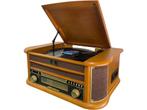 DL - Vinyl Turntable - Multifunctioneel - Retro Design, Verzenden, Nieuw