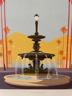 Monsieur Z - Affiche de Tourisme Hyères - La Fontaine