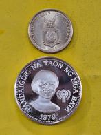 Filipijnen. 2 coins 1945 + 1979 (Zonder Minimumprijs)