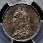 Koninkrijk Groot-Brittannië. Victoria. 6 Pence 1887 - PCGS, Postzegels en Munten, Munten | Europa | Niet-Euromunten
