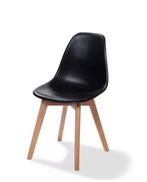 Keeve Stoel | Kunststof | 47x53x83 cm | Zwart, Verzenden, Nieuw in verpakking
