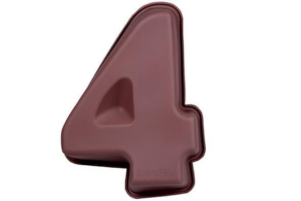Love Baking Bakvorm Sil.cijfer 4, Huis en Inrichting, Keuken | Keukenbenodigdheden, Ophalen of Verzenden