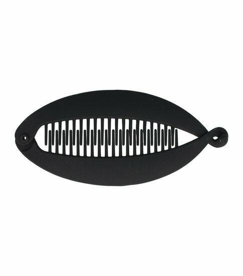 Haarspeld Bananenklem 14cm Mat Zwart, Sieraden, Tassen en Uiterlijk, Uiterlijk | Haarverzorging