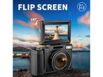 SWAGITLOUD UK-DC062 - Digitale camera 4K 48MP - Vlogging, Verzenden, Zo goed als nieuw