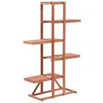 vidaXL Plantenstandaard 86x36x139 cm cederhout, Verzenden, Nieuw