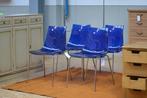 Calligaris - Stoel (4) - IJs - Plastic, Staal