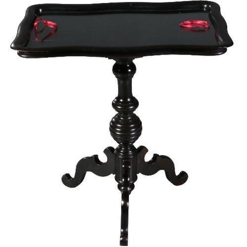 Wijntafel  Bijzettafel Willem III ca 1875  Zwart gepolitoer, Antiek en Kunst, Antiek | Meubels | Tafels, Ophalen of Verzenden