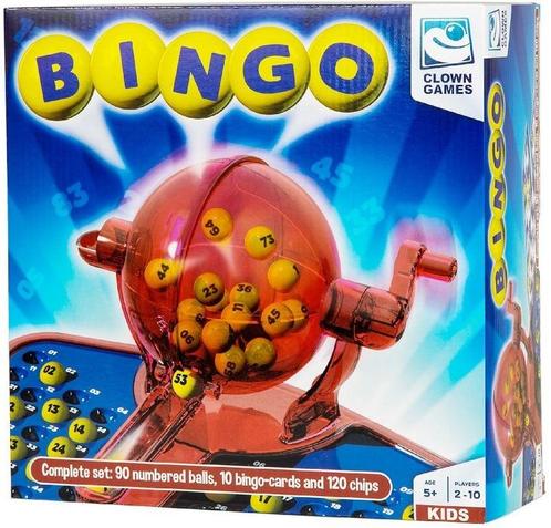 Bingomolen | Clown Games - Gezelschapsspellen, Hobby en Vrije tijd, Gezelschapsspellen | Bordspellen, Nieuw, Verzenden