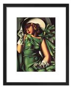 Tamara de Lempicka (after) - “Girl in a Green Dress, 1930”.