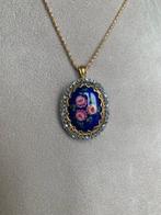 Broche - 18 karaat Geel goud - Diamant - VINTAGE