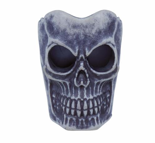 Halloween Tafeldecoratie Schedel Kaars 6cm, Hobby en Vrije tijd, Feestartikelen, Nieuw, Verzenden