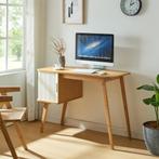 Bureau Tysvær 75x105x48 cm naturel en cremewit [en.casa], Huis en Inrichting, Bureaus, Verzenden, Nieuw
