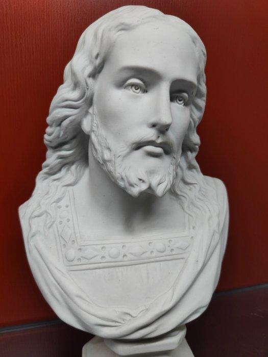 Sevres - Raphaël - sculptuur, Mezzo busto di Gesù Cristo -, Antiek en Kunst, Antiek | Boeken en Bijbels