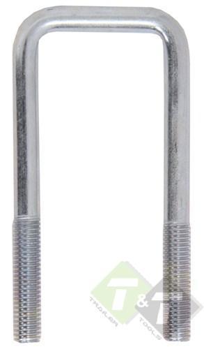 43mm X 50mm U Bout - U Beugel - Kokerklem, Doe-het-zelf en Verbouw, IJzerwaren en Bevestigingsmiddelen, 50 tot 100 mm, Bouten of Moeren