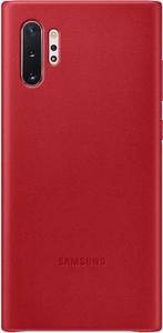 Samsung Leather Hoesje - Samsung Galaxy Note 10+ - Rood, Ophalen of Verzenden, Nieuw