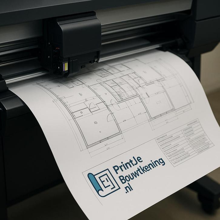 Bouwtekening printen A0 – €4,49 excl. verzending, Diensten en Vakmensen, Drukwerk en Grafisch ontwerpers, Drukwerk, Printen of Kopiëren