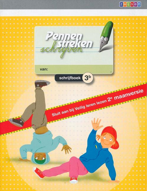 Pennenstreken versie 2 schrijfboek 3B GEEL verbonden schrift, Boeken, Schoolboeken, Nieuw, Verzenden