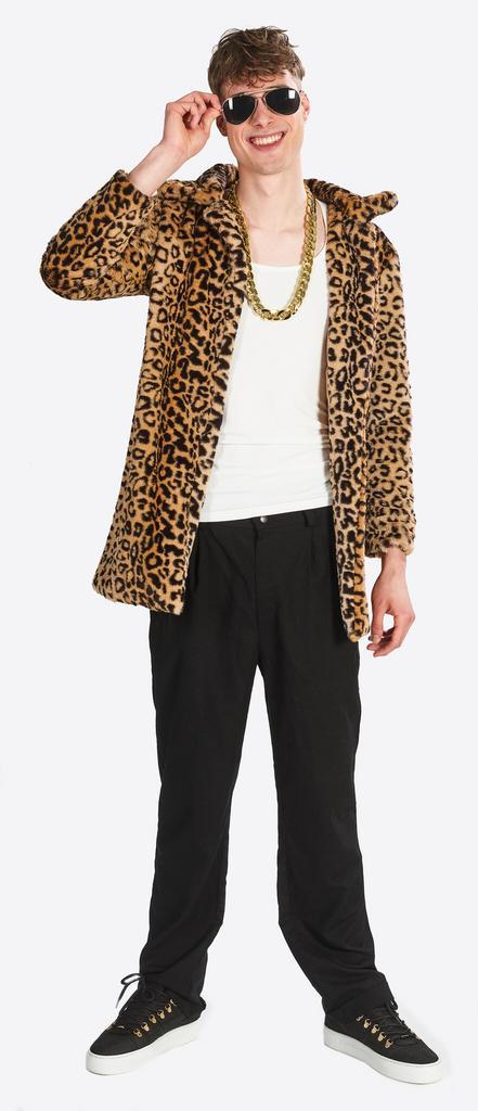Léopard Jas Man, Kleding | Heren, Carnavalskleding en Feestkleding, Nieuw, Ophalen of Verzenden