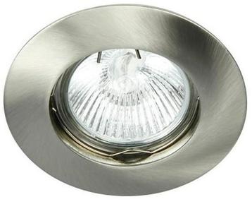 Greenlux inbouwspot rond vast geborsteld RVS beschikbaar voor biedingen
