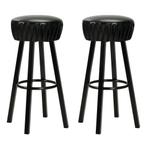 Barstoelen Zwart | Tweedekansje | Horeca Deal | 40%, Huis en Inrichting, Barkrukken, Met voetsteun, 60 tot 90 cm, Nieuw, Ophalen of Verzenden