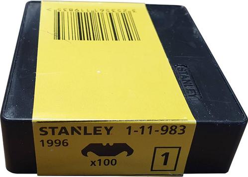 100 Stanley reservemesjes 1996 zonder gaten, Doe-het-zelf en Verbouw, Gereedschap | Handgereedschap, Nieuw, Verzenden