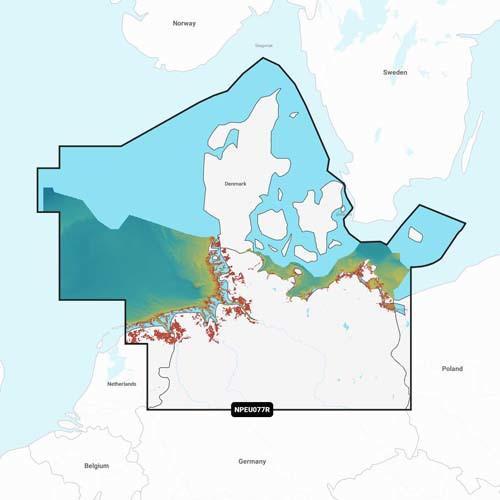 Navionics MSD Platinum+ Regular Denemarken & Noord Duitsland, Watersport en Boten, Bootonderdelen, Nieuw, Zeilboot of Motorboot