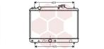RADIATOR VOOR SUZUKI BALENO 1995-1998 1770060G00, Ophalen of Verzenden, Nieuw