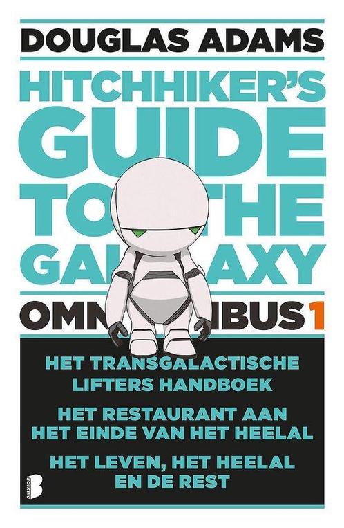9789022582220 Hitchhikers guide - The hitchhikers Guide..., Boeken, Romans, Zo goed als nieuw, Verzenden