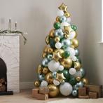 Ballonnen Kerstboom Groen/Wit/Goud, Hobby en Vrije tijd, Ophalen of Verzenden, Nieuw