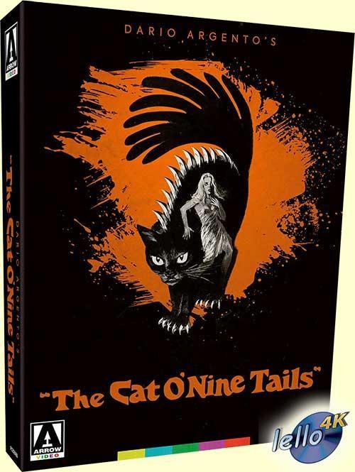 Blu-ray 4K: Dario Argentos The Cat o Nine Tails LE (1971)K, Cd's en Dvd's, Blu-ray, Nieuw in verpakking, Horror, Ophalen of Verzenden