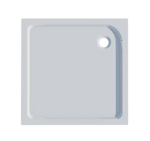 SALE - Roshal 90x90 - Glans wit - Vierkant - Douchebak -, Doe-het-zelf en Verbouw, Sanitair, Nieuw, Ophalen of Verzenden
