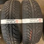 2x195-65-16 semperit winter 6.5mm €55 per band 195 65 16, Auto-onderdelen, Banden en Velgen, Ophalen, Gebruikt, 16 inch, Winterbanden